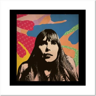 Vintage Poster - Joni Mitchell Style Posters and Art